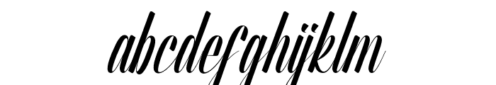 Handbridge Regular Font LOWERCASE