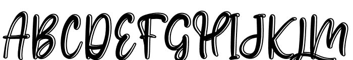 Handcraf Font UPPERCASE