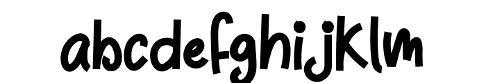 Handcraft Font LOWERCASE