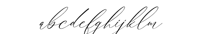 Handesa Mornites Italic Font LOWERCASE