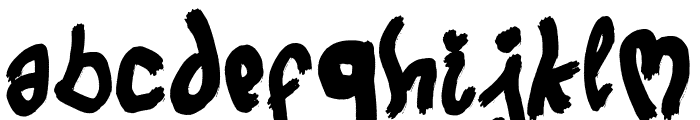 Handhayani Font LOWERCASE