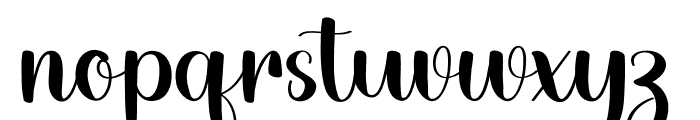 Handmade Present Font LOWERCASE