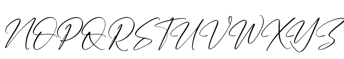 Handmagic Signature Font UPPERCASE