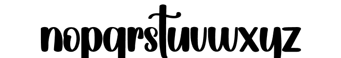 Handprint Font LOWERCASE