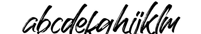 Handscript Font LOWERCASE