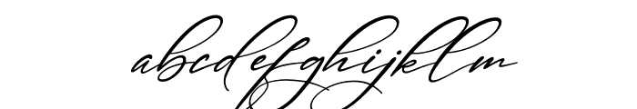 Handsmith Italic Font LOWERCASE