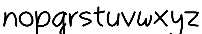 Handwish Font LOWERCASE
