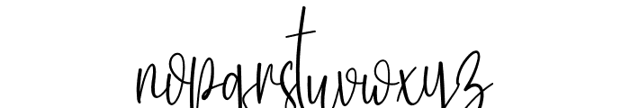 Handwriten Font LOWERCASE