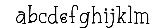 Handwriting Font 6 Regular Font LOWERCASE