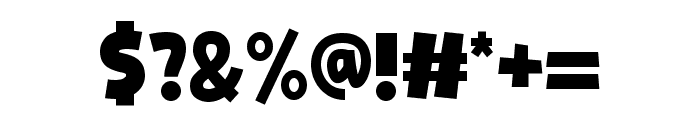 Handwriting Melted Font OTHER CHARS