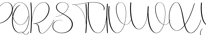 Handwriting1 Font UPPERCASE