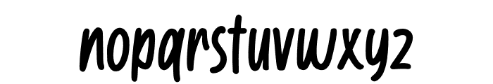 Handy Pen Font LOWERCASE