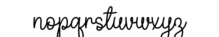 Handy Vibes Font LOWERCASE