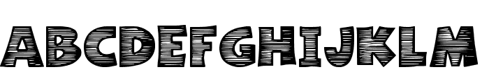 Handycraft Regular Font LOWERCASE