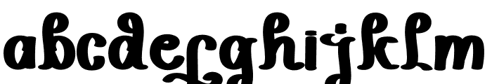 Hanetty Font LOWERCASE