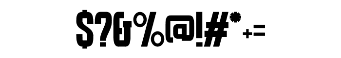 Hang Regular Font OTHER CHARS