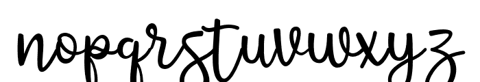 HangoutScript-Regular Font LOWERCASE