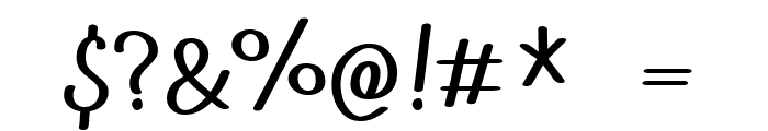 Hangyaboly Regular Font OTHER CHARS