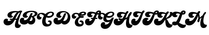 Hanky Regular Font UPPERCASE