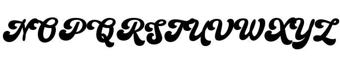 Hanky Regular Font UPPERCASE