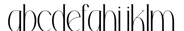 Hanoka Font LOWERCASE