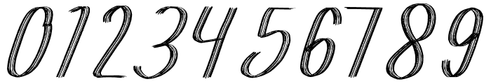 Hantlay-BrushStyle Font OTHER CHARS