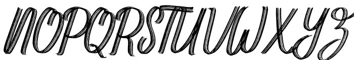 Hantlay-BrushStyle Font UPPERCASE