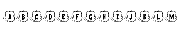 Hantu Monogram Regular Font LOWERCASE