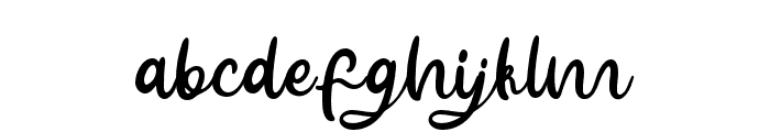 HantuTail-Regular Font LOWERCASE