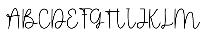 Happines Cosplayer Font UPPERCASE