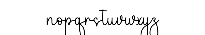 Happines Cosplayer Font LOWERCASE