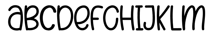 Happiness Island Font LOWERCASE