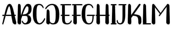 Happiness Mandalika Font UPPERCASE