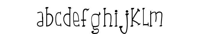  Happy Again-Regular Font LOWERCASE