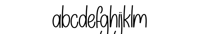 Happy Angelina Font LOWERCASE