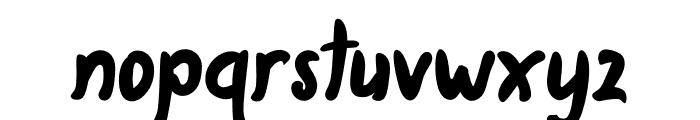 Happy Aninda Font LOWERCASE
