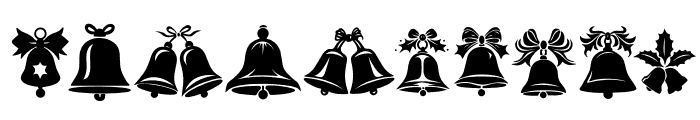 Happy Bell Christmas Font OTHER CHARS