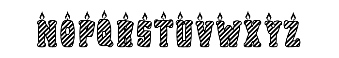 Happy Birthday 2 Font UPPERCASE