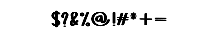 Happy Chubby Font OTHER CHARS