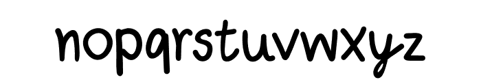 Happy Cute Font LOWERCASE