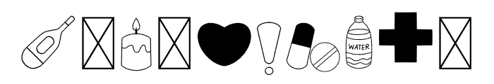 Happy Daily Dingbats Font OTHER CHARS