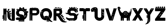 Happy Dino Font LOWERCASE