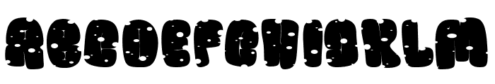 Happy Dinosaur Font UPPERCASE