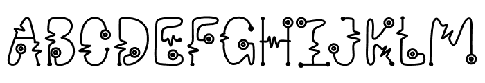 Happy Doctor Font UPPERCASE