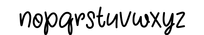 Happy First Day Handwriting Font LOWERCASE