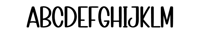 Happy Forever Font LOWERCASE