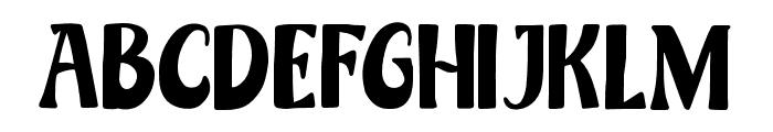 Happy Gnome Font UPPERCASE