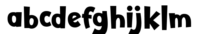 Happy Grinch Font LOWERCASE