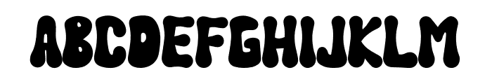 Happy Groovy Font LOWERCASE