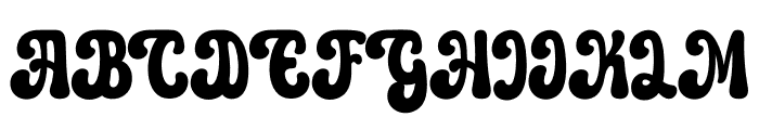 Happy Grunge Font UPPERCASE